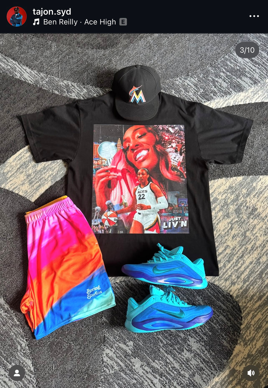 Gradient Shorts