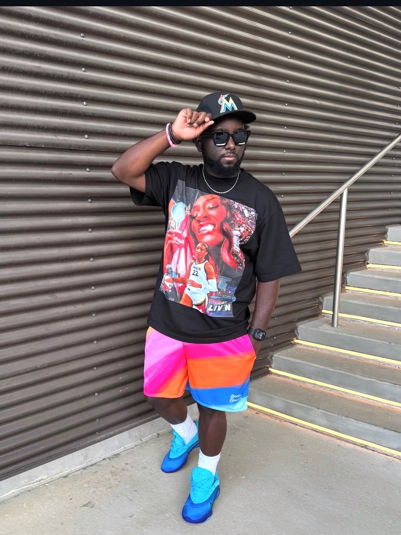 Gradient Shorts